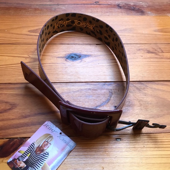 Betsey Johnson Red and Gray Belt Bundle, NWT, M/L - Picture 3 of 10